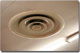 air conditioning ceiling register